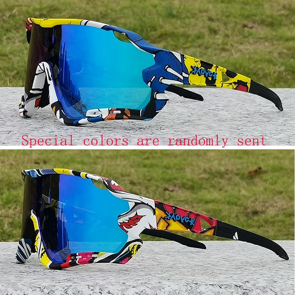 Polarized Cycling Sunglasses Bike Glasses For Men Women - UVA UVB Protection