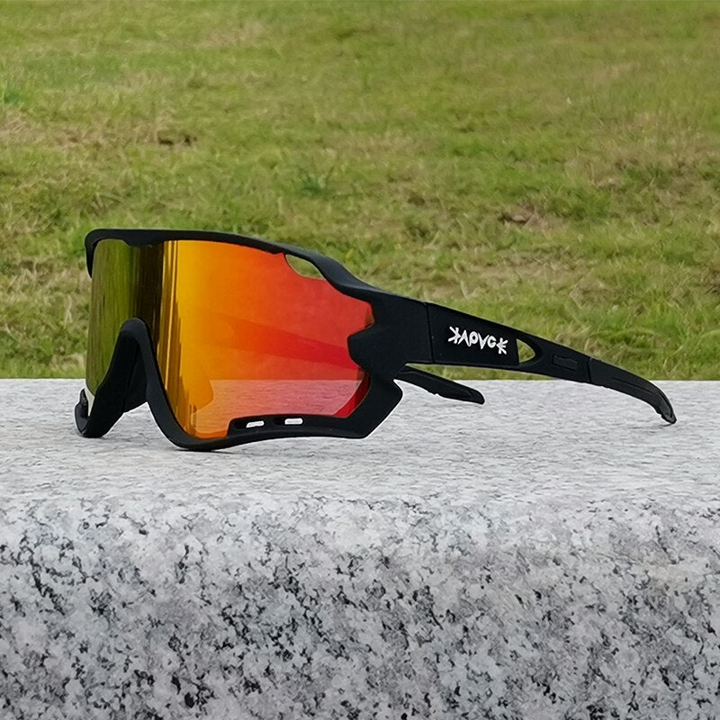 Polarized Cycling Sunglasses Bike Glasses For Men Women - UVA UVB Protection