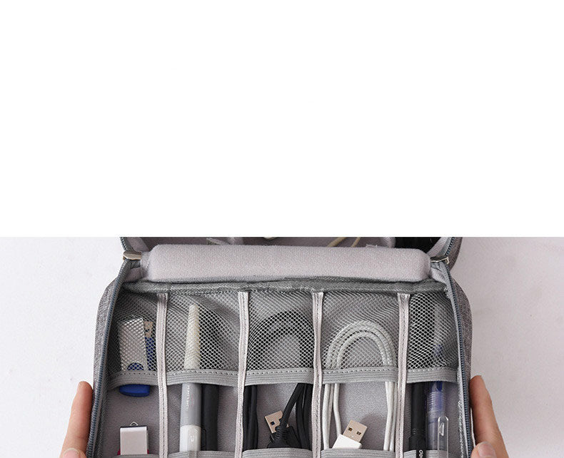 Electronic Organizer - Large Travel Cable Organizer -  Electronics Accessories Case