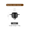 Stainless Steel Portable Coffee Filter - Reusable Mug Coffee Dripper Tea Cup Set